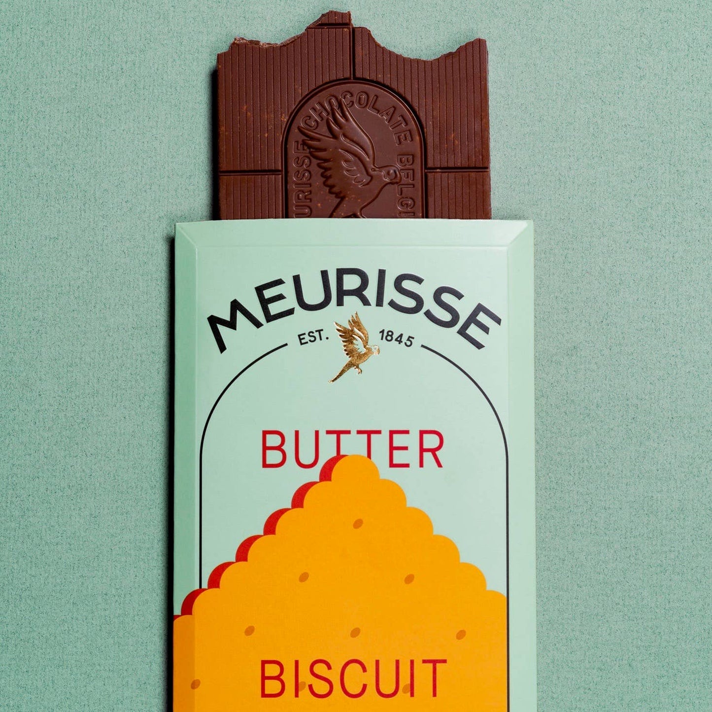 Bio-Milchschokolade mit Butterkeks (100 g)