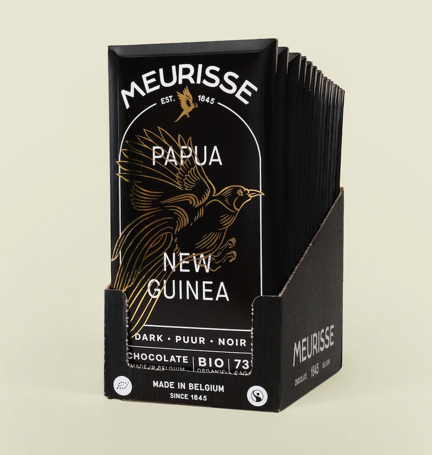 Bio-Dunkle Schokolade aus Papua-Neuguinea (100 g)